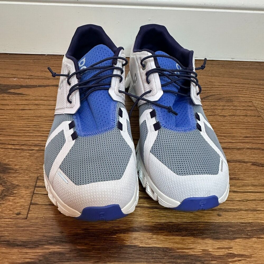 ON Cloud 5 Push Shoes Womens 10.5 WORN ONCE Lavender Chambray Blue/Gray Running - Picture 2 of 8